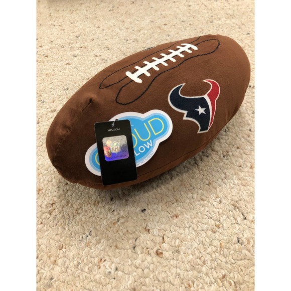 NFL Houston Texans Football 3D‎ Sports Pillow, 8x14" - Picture 1 of 4